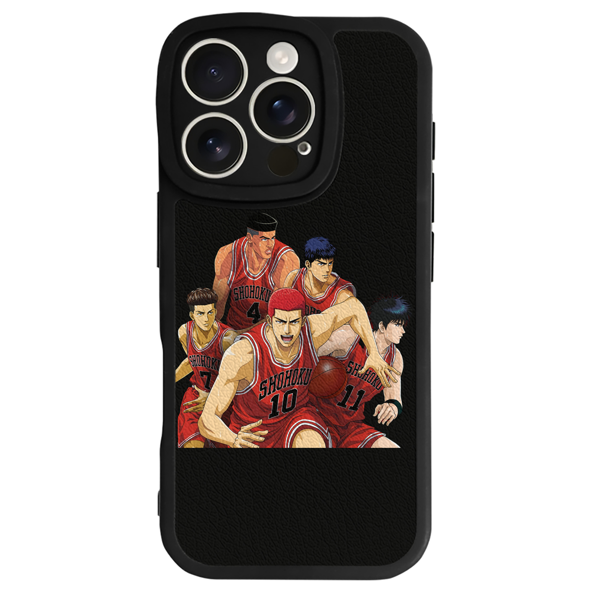 （画像用） SLAM DUNK／スラムダンク 【iPhone 16シリーズ対応】シリコンスマホケース（レザー調） 材質：シリコン